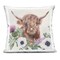 Stupell Industries Penny The Highland Cow Decorative Printed Throw Pillow, design by Lux + Me Designs, 18 x 7 x 18